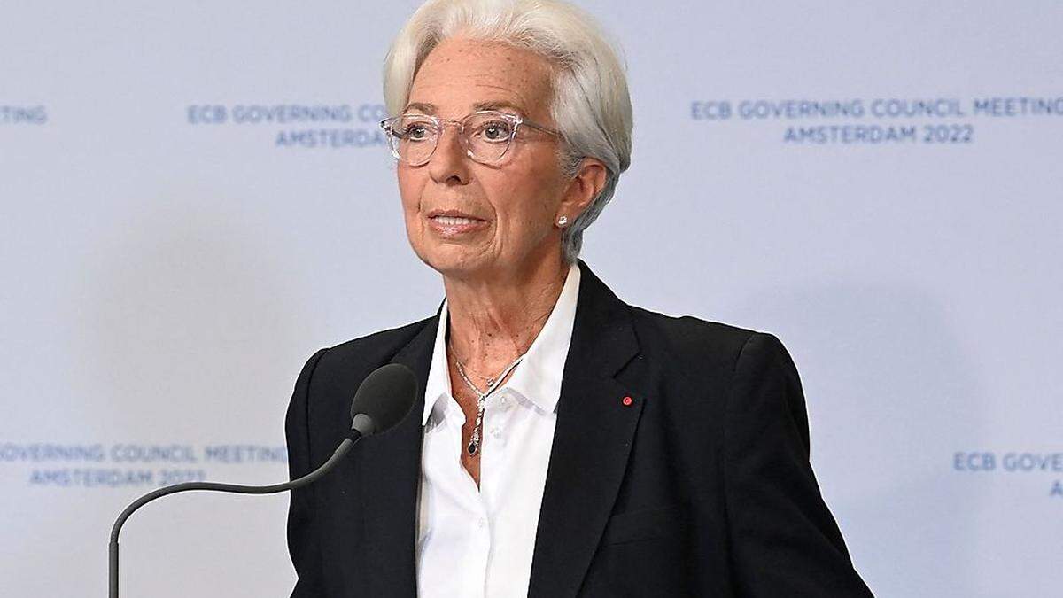 EZB-Chef Christine Lagarde arbeitet an einem Anti-Kriseninstrument, um Zinsunterschiede bei Staatsschulden zu unterbinden