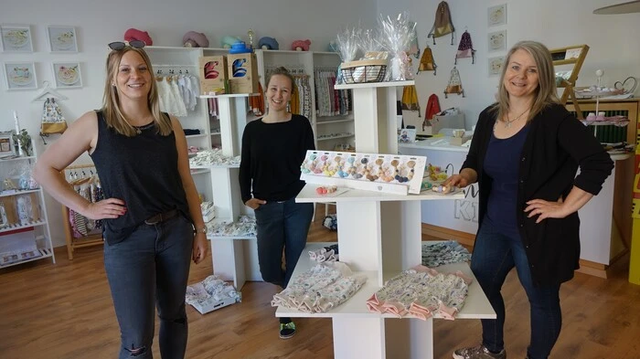 Tanja Pieber (links) mit ihren Mitarbeiterinnen Anna-Maria Dohr und Evelin Lehrer.