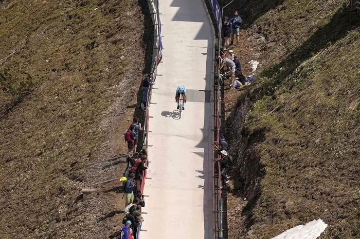 Ende Mai führte eine Etappe des Giro d'Italia auf den 1790 Meter hohen Luschari