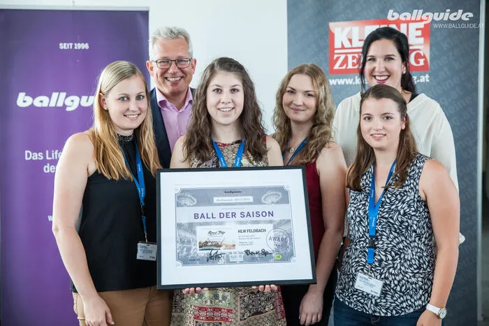 Platz drei ging an die HLW Feldbach.  Das war der Maturaball in Feldbach 