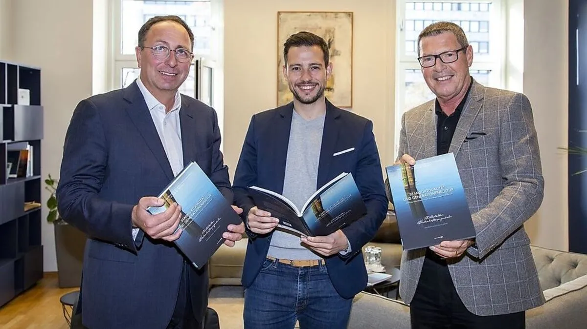Markus Gruber, Sebastian Schuschnig und Alfons Helmel