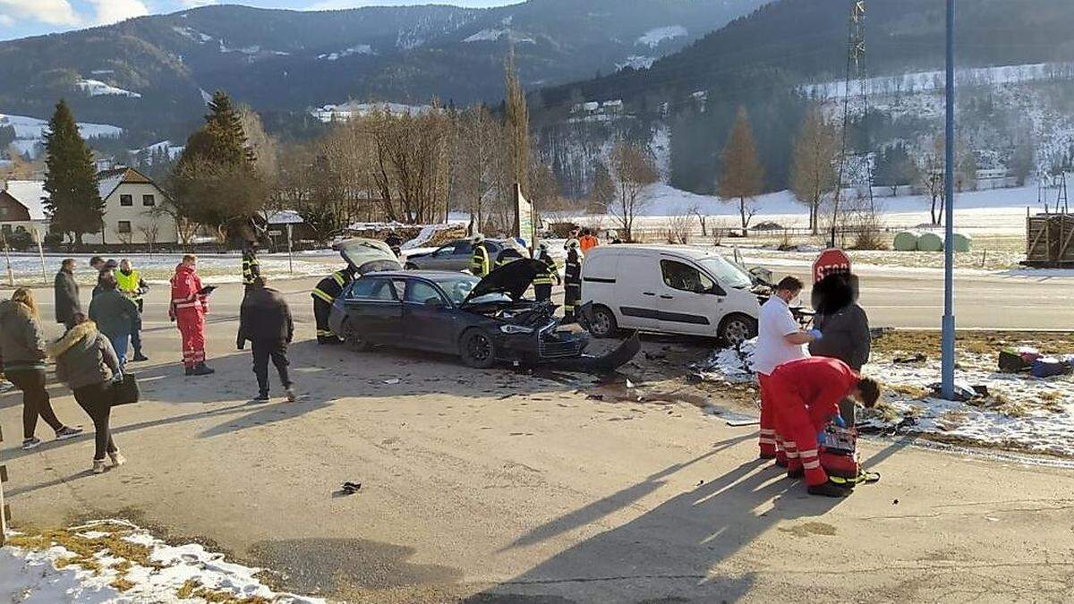 Unfall auf der L740