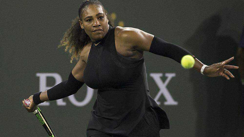 Serena Williams packte wieder ihr Power-Tennis aus