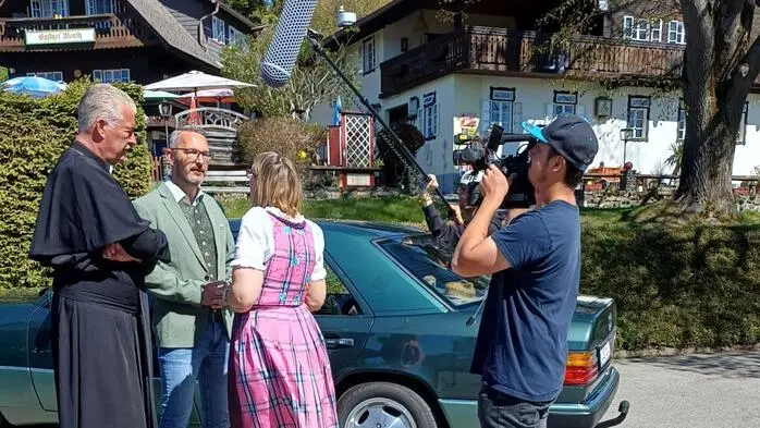 Martin Ropatsch stand knapp eine Woche lang vor der Kamera