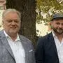 Christoph Gräfling (rechts) wird zum Herausforderer für Bürgermeister Martin Treffner (ÖVP)