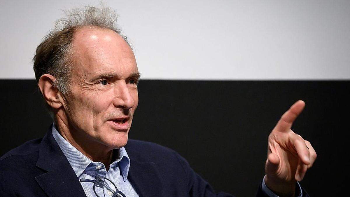 Physiker Sir Tim Berners-Lee 