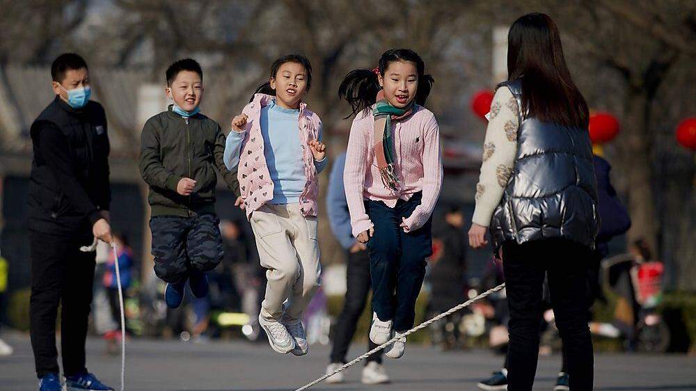 In China wurden 2020 weniger Kinder geboren als im Vorjahr.