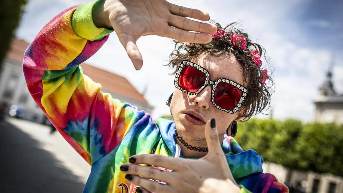 Influencer und Rapper Ian Jules