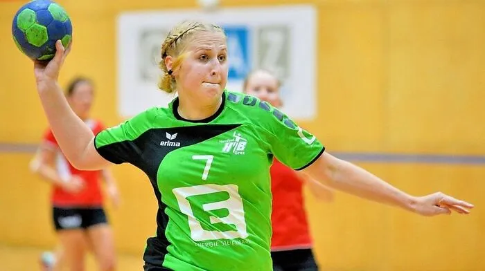 Vanessa Magg im Trikot von HIB Handball Graz