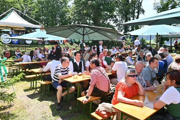 Der Kirchtag dauerte bis in die späten Abendstunden.