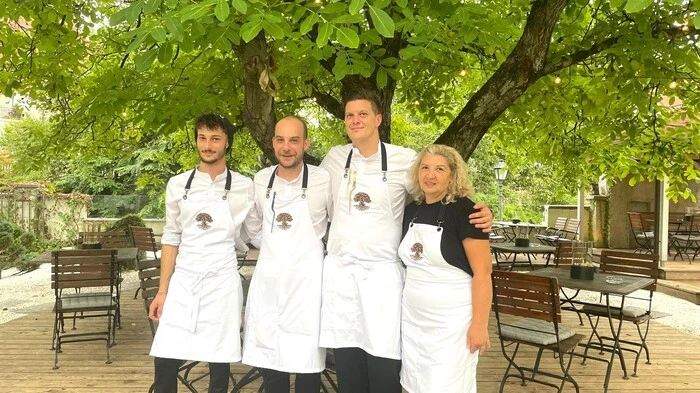Dominik Tomischy, Patrick Kranl,  Ralph Kollnitzer und Cirjan Minodora 