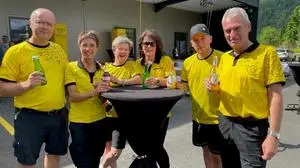 Gute Stimmung bei den Mitarbeiterinnen und Mitarbeitern