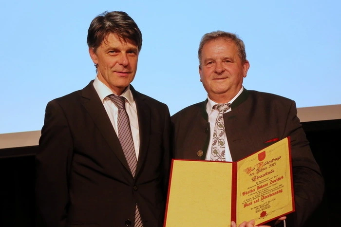 Kategorie Kultur: Günther Zweidick (seit 25 Jahren Obmann des Kulturforums)