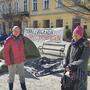 Die Initiatorinnen des Solidaritätscamps in Graz, Lisa Rücker und Heidrun Primas