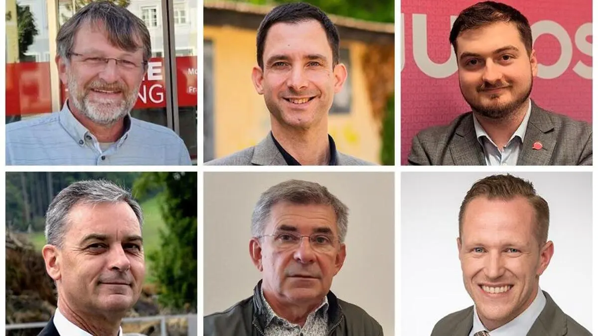 Andreas Lackner (Grüne), Markus Pendl (KPÖ),  Simon Galler (Neos), Wolfgang Dolesch (SPÖ), Franz Fartek (ÖVP) und Patrick Derler (FPÖ) treten als Spitzenkandidaten im Wahlkreis Oststeiermark an