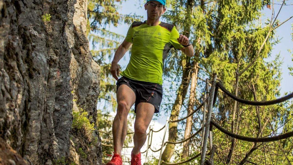 Andreas Tockner aus Schöder war beim Großglockner-Trail vorne mit dabei