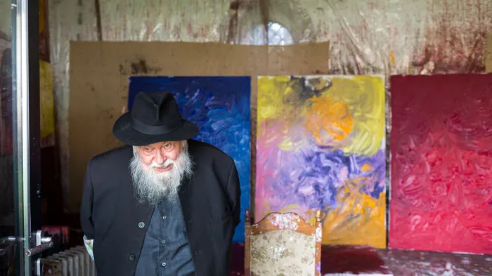 Im Vorjahr besuchten wir Hermann Nitsch noch in seinem Schloss Prinzendorf.