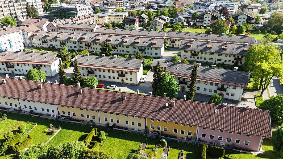 4211 Wohnungen vergibt die Stadt Lienz. Die ältesten Mietobjekte in der Südtirolersiedlung stammen aus der Fünfzigerjahren