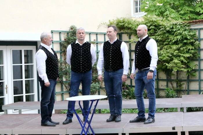 Neben dem Männerchor wirkten weiters der Frauenchor Mesagu, der Singkreis Lieding und das Quartett Zwetti (Foto) mit. 