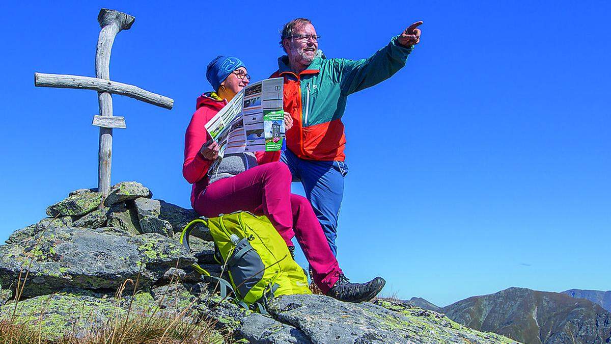 Markus Beren und seine Frau Marianne habe alle im Buch beschriebenen Wanderungen selbst bewältigt