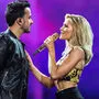 Helene Fischer (37) mit Duettpartner Luis Fonsi (43)“