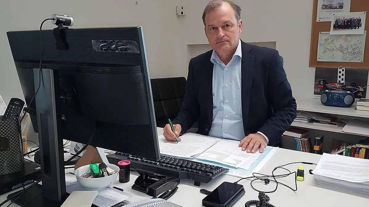 Bezirkshauptmann Alexander Majcan