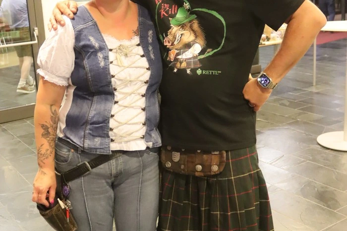 Katja und Michael Polzer vom Cafe Lobisser organisierten bereits zum wiederholten Male einen Abend mit Die Lauser.