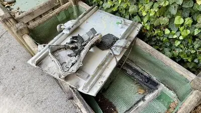 Die zerstörte Anlage wurde in einem Wald in Pichling gefunden
