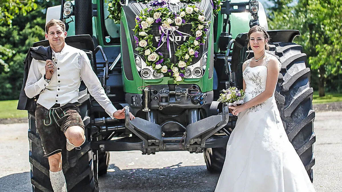 Hannes Theuermann und Anna Tschernigg gaben sich das Jawort