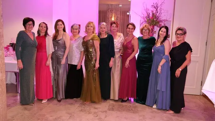 Das Team von Frau in der Wirtschaft Bad Gleichenberg sorgte für eine funkelnde Ballnacht im Mailandsaal