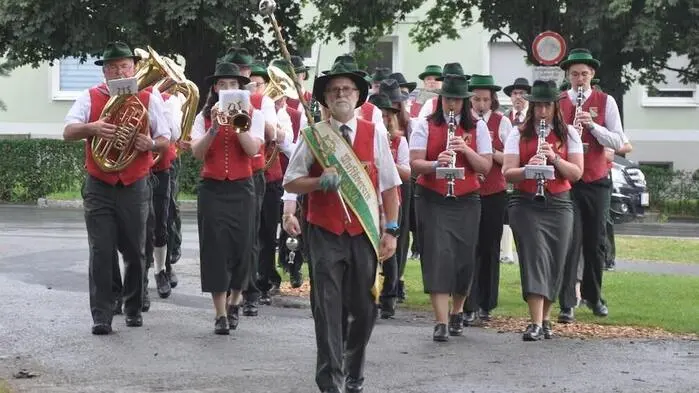 Die Gastkapellen sorgten für Stimmung