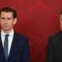 Sebastian Kurz und Werner Kogler