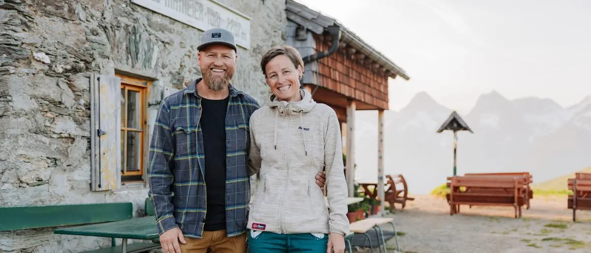 Emanuel und Rebekka Egger bewirtschaften das Kals-Matreier-Törl-Haus im vierten Jahr