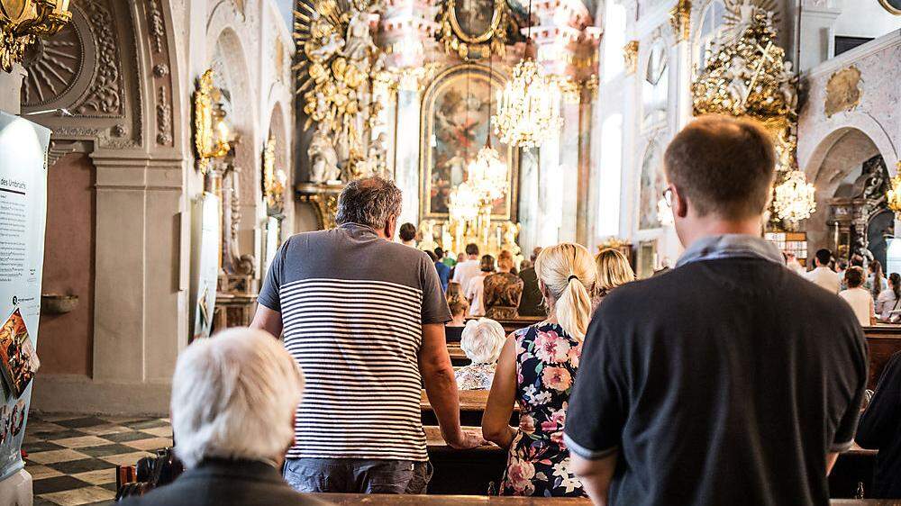 Im Dom zu Klagenfurt wurde auch für jene gebetet, &quot;die von der Kirche enttäuscht sind&quot;