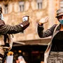 Mut zur Maske! Der Maskalorianer sorgte in Graz für Aufsehen