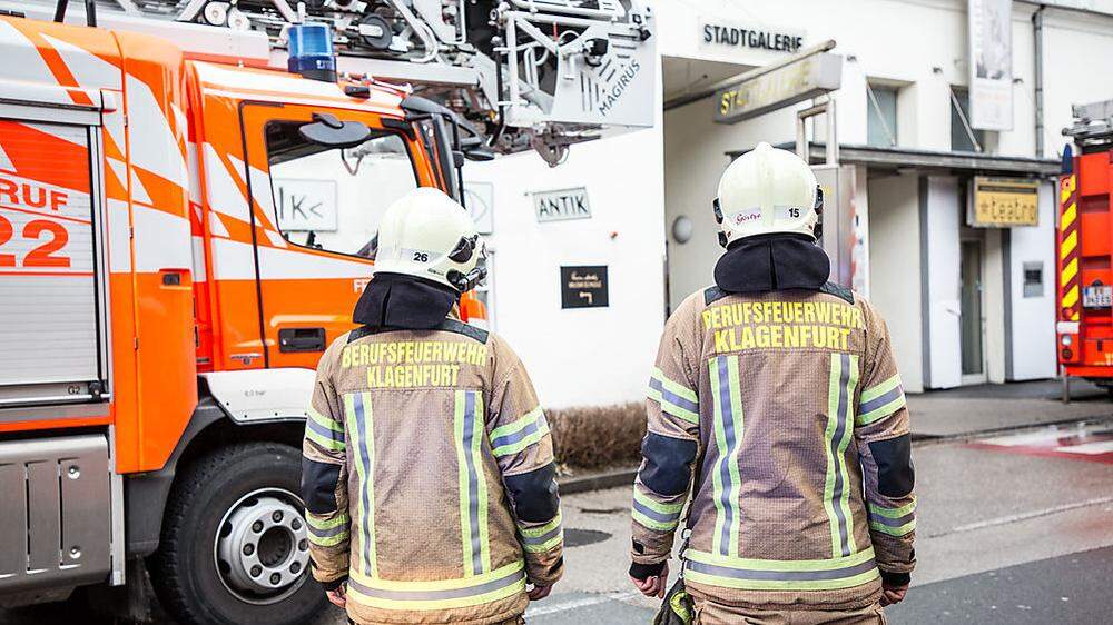 1200 Brandeinsätze absolvierten die Feuerwehrleute in Klagenfurt