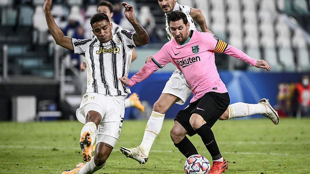 Lionel Messi erzielte gegen Juventus ein Tor.