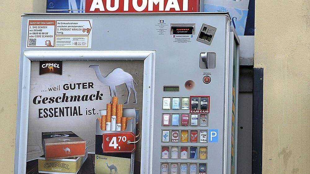 Zigarettenautomaten stehen derzeit im Visier von Tätern