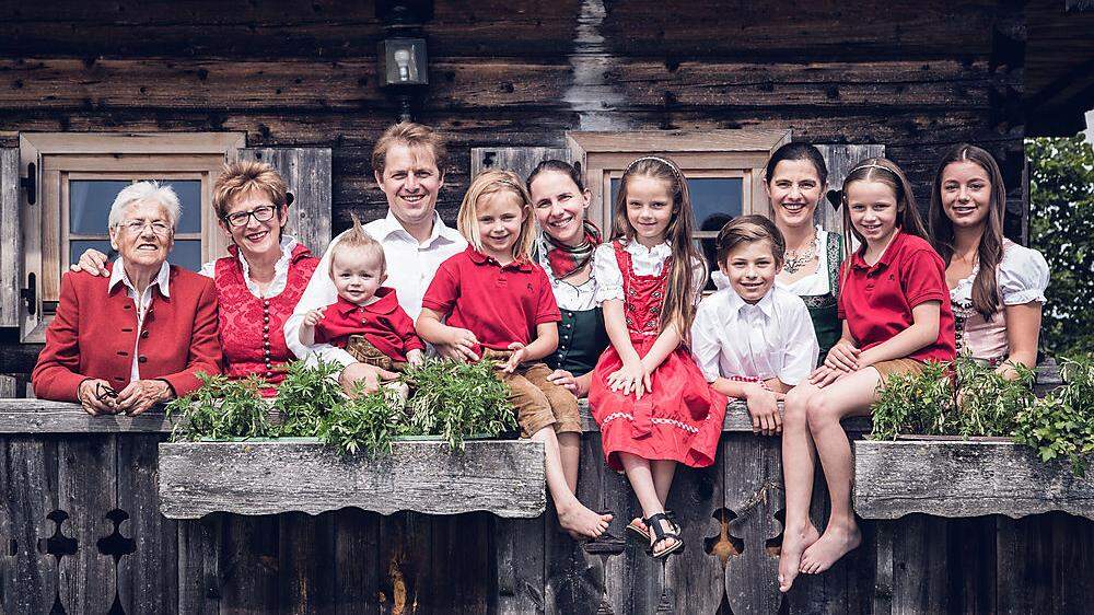 Familie Skorianz betreibt in vierter Generation das Gipfelhaus am Magdalensberg.