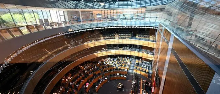 Übersichtsaufnahme des Nationalrates. Der Immunitätsausschuss muss über den Antrag der Staatsanwaltschaft entscheiden