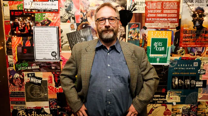 Hubert Hierzmann im Club Wakuum, wo heimische Bands willkommen sind