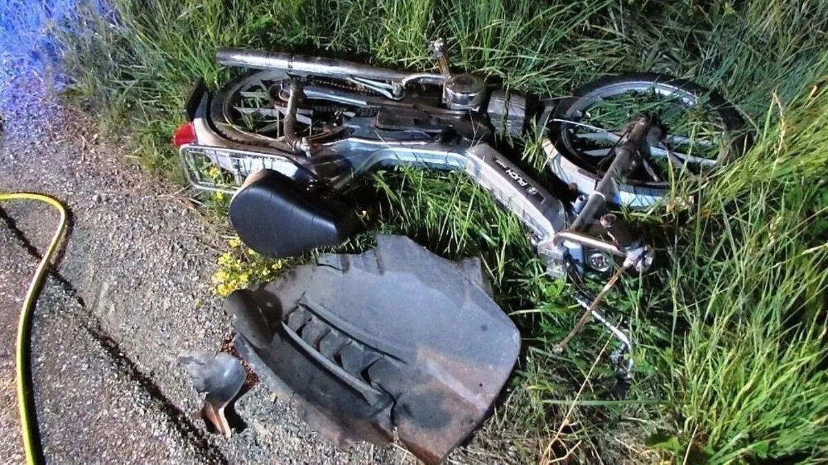 Mopedfahrer wurde schwer verletzt