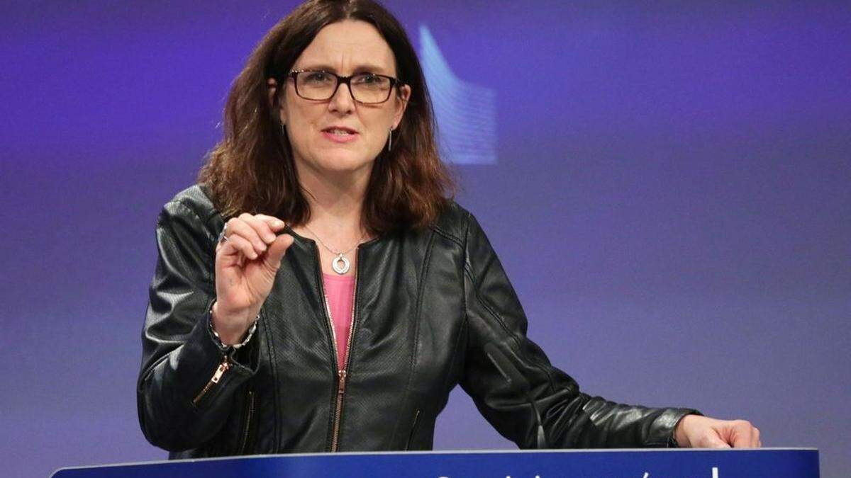 EU-Handelskommissarin Cecilia Malmström