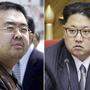 Der Exil-Halbbruder Kim Jong Nam und Nordkoreas Machthaber Kim Jong Un.
