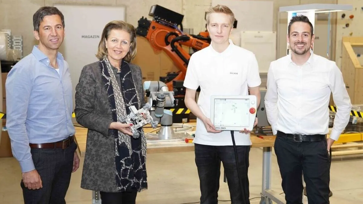 Edwin Meindl, Zoller-Frischauf, Andreas Kleinlercher und Andreas Dorer