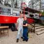 Rene und Sabiene Antonitsch führen die „Tramway“ am Lendkanal in Klagenfurt