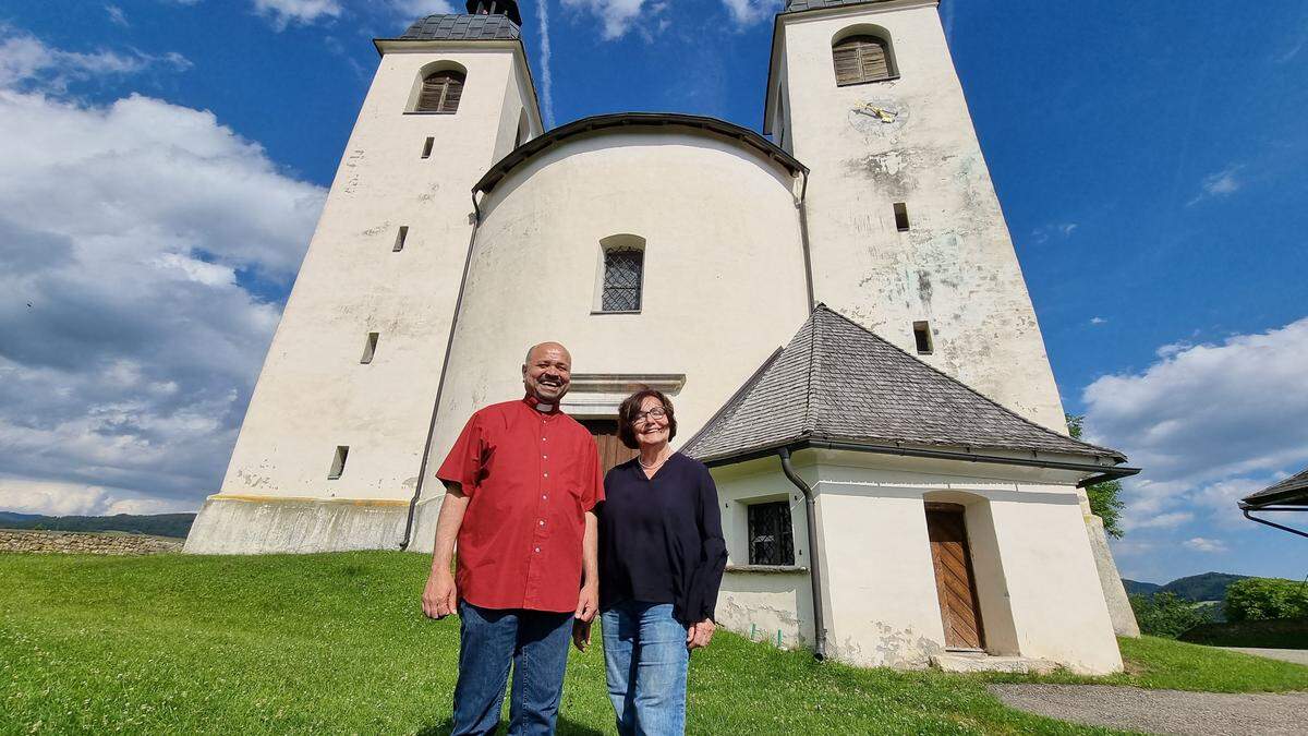 Dechand Lawrence Pinto und Gudrun Staubmann 