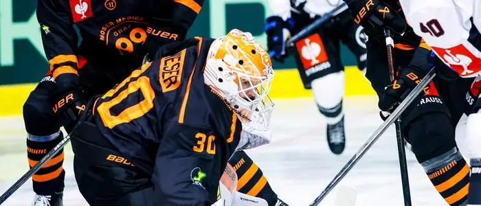 Nicolas Wieser wird heute in Hamar im Tor stehen
