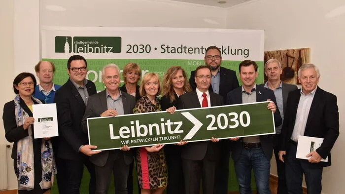 Die Steuerungsgruppe präsentierte die Eckpfeiler des Stadtentwicklungsprogramms „Leibnitz 2030“