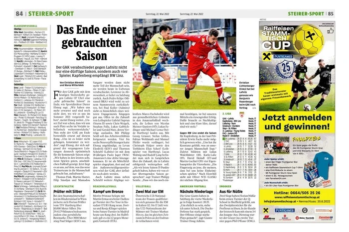 Basisplatzierung "Sport"